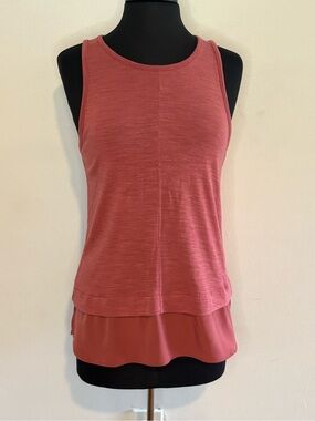 J. Crew Dusty Rose Layered Tank Top Small